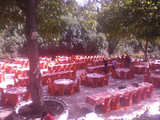 Catering preparado para una boda