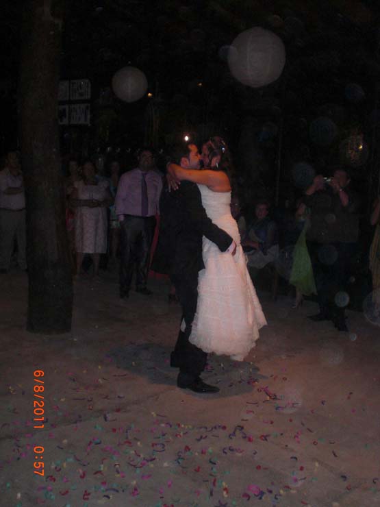 Baile de boda en el Chambao del Huertecillo